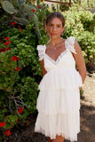 Rosie Ruffle Mini Dress FINAL SALE