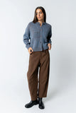 Russel Oversized Sweater in Brown