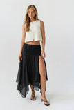 Ainsley Asymmetrical Maxi Skirt