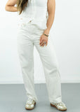 Kacey Boyfriend Jean Optic White