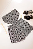 Elsa Printed Elastic Short