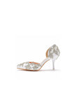 Womans Wedding Shoes Pointed Toe rhinestone Stiletto