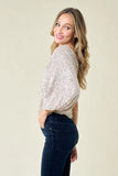Pierson Sequin One Shoulder Top
