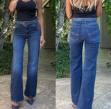 Bevy Flog Amy in Medium Denim