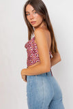 Shannon Pointed Crop Top