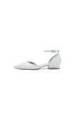 Simple Ankle Strap Buckle Kitten Heels