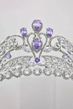 Gold Cubic Zirconia Bridal Tiara