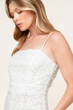 FOREVER YOURS WHITE LACE BRIDAL JUMPSUIT