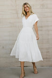 Nadira Tiered Midi Dress FINAL SALE