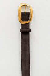 Jonas Asymmetrical Belt in Brown