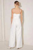 ARCTIC ELEGANCE WHITE JUMPSUIT
