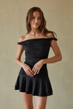 Cambria Twist Strap Mini Dress