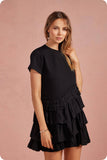 Florence Ruffle Frill Mini Dress