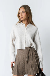 Maci Cardigan in Natural