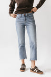 Markel Cropped Straight Leg Jeans