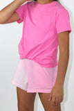 DIP DYE waffle short