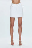 Pistola Kat Denim Skirt in Luxe White
