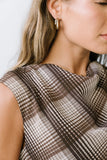 Maxine Plaid Maxi Dress
