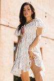 Ari Smocked Mini Dress FINAL SALE