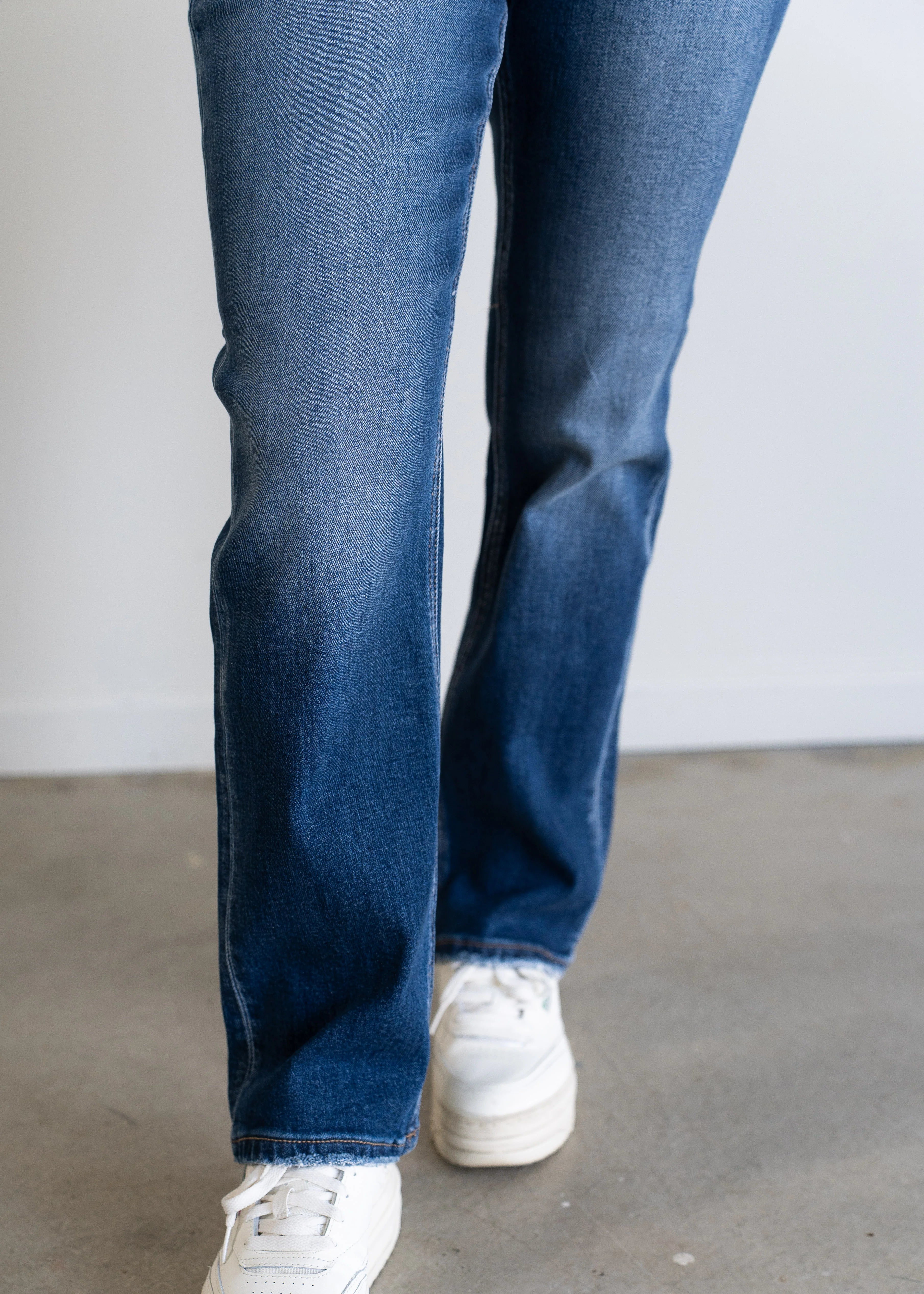 Nova Cropped Jean Deep Blue