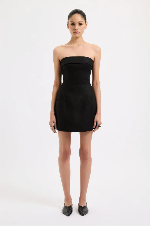 Lyra Linen Mini Dress