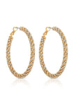 Rope Chain Hoop Earrings