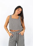 Giselle Gingham Top