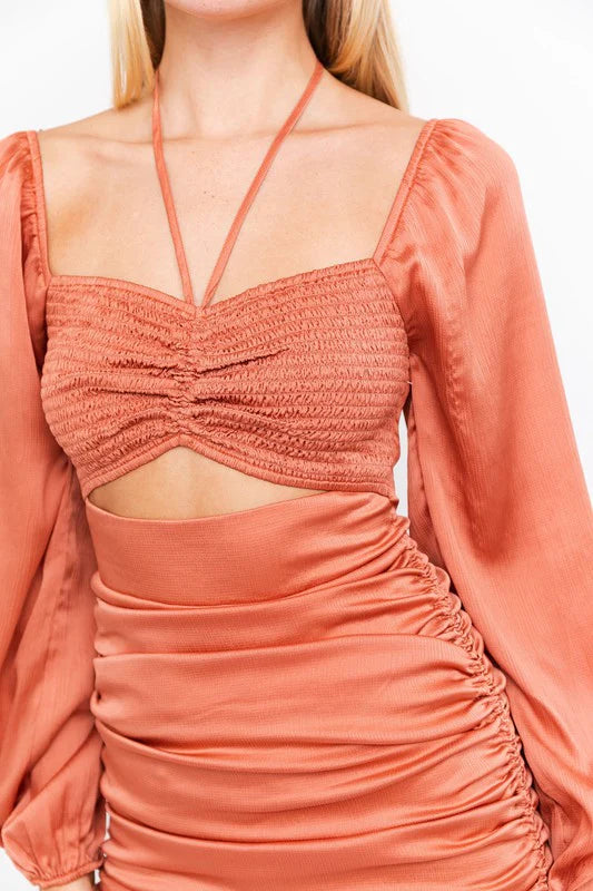 Monroe Satin Dress