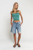 Winston Distressed Bermuda Shorts