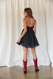 Bella Strapless Babydoll Mini Dress