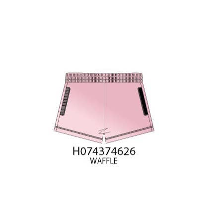 DIP DYE waffle short