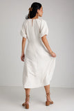 Maeve Midi Dress in Cream FINAL SALE