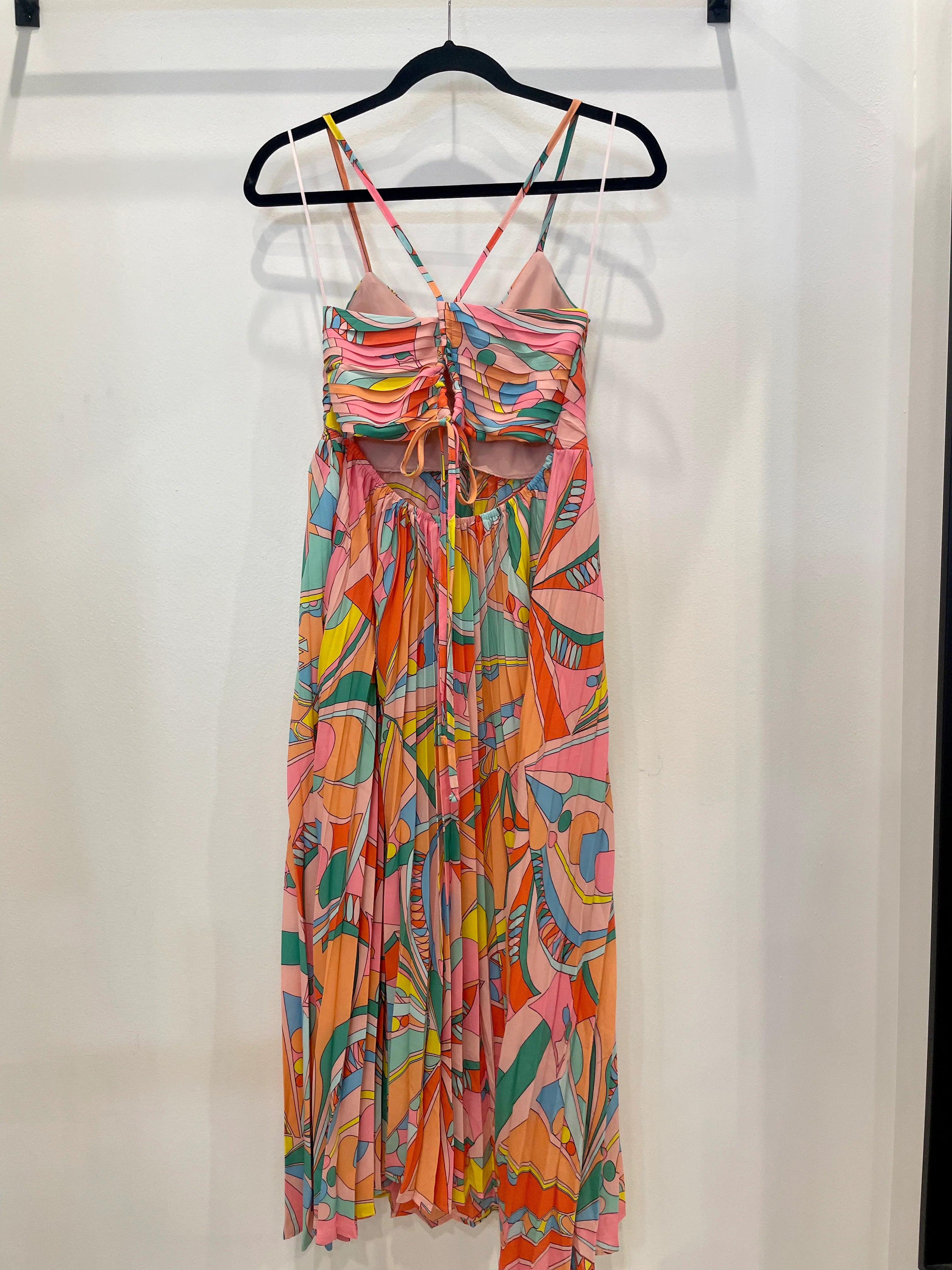Janis Midi Pleated Dress
