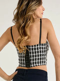 Monica Tweed Corset Top