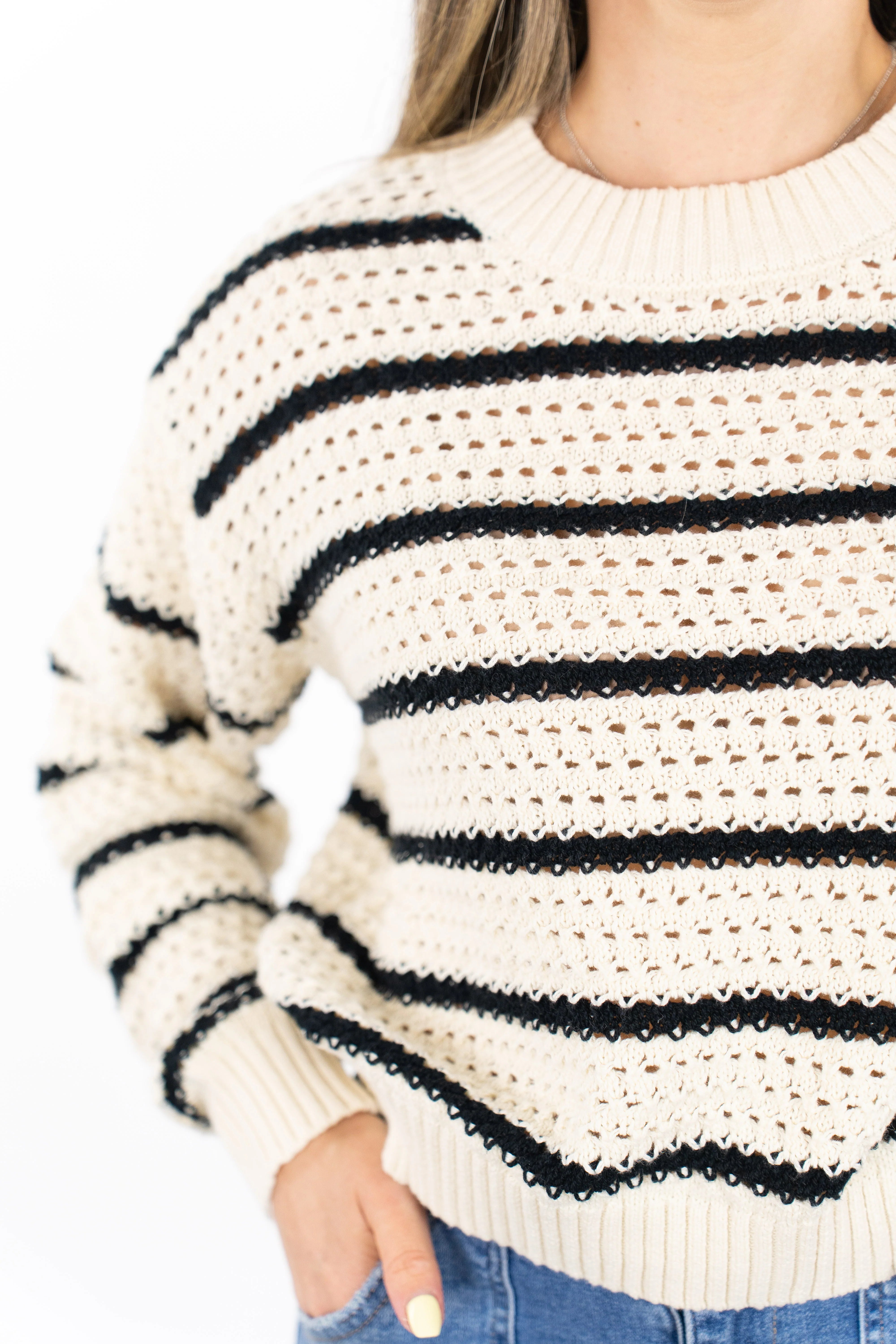Harbor Crochet Sweater