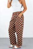 Carina Polka Dot Straight Leg Pants