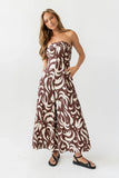 Anya Sleeveless Abstract Jumpsuit