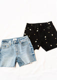 Daisy High Rise Jean Shorts
