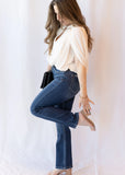 Heidi High Rise Crop Jeans