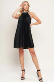 FIESTA FRIDAY PLEATED MINI DRESS
