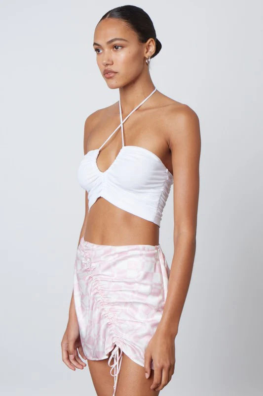 Morris Cross Ruching Skirt