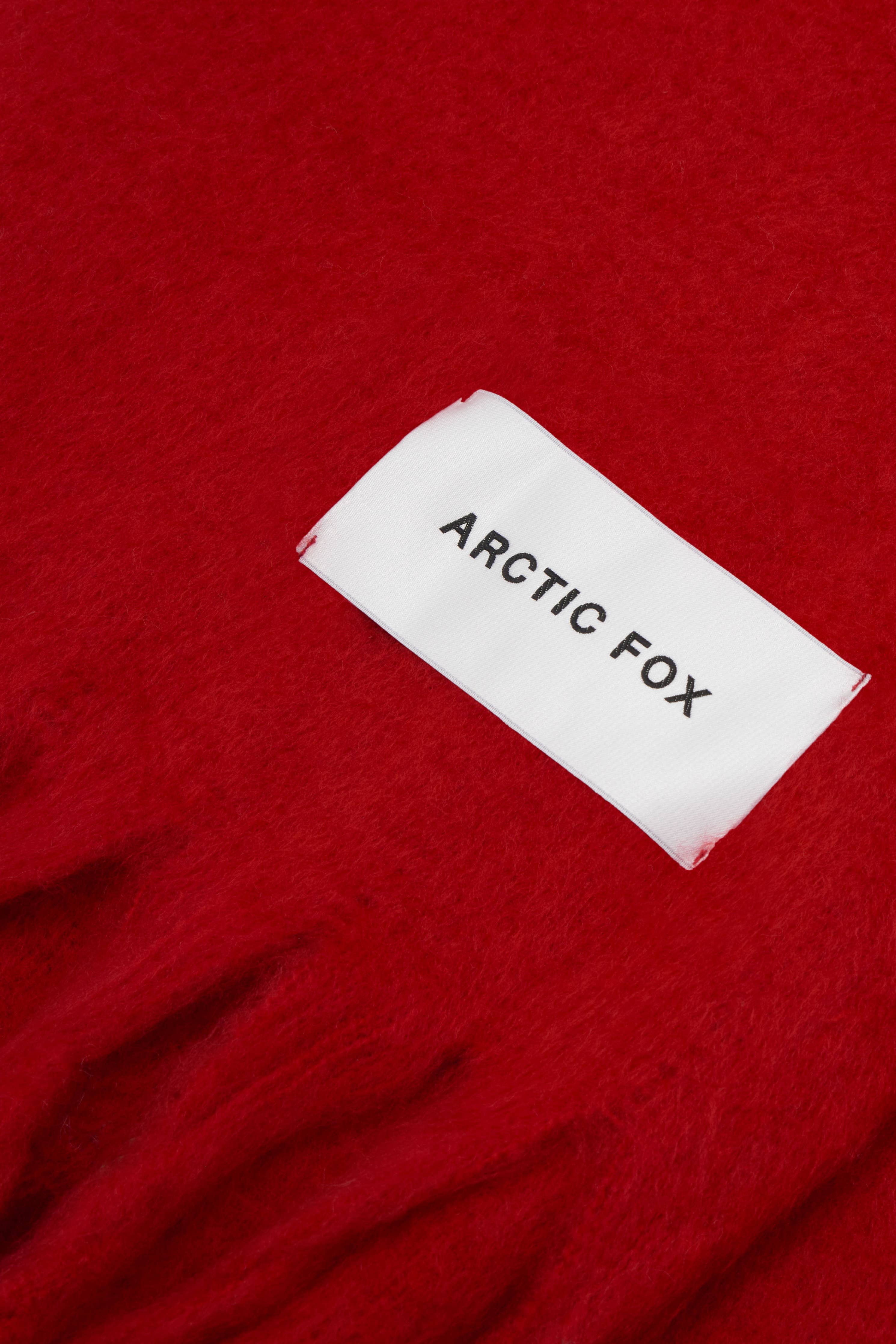 The Stockholm Scarf Crimson Red