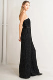 SPARK NOIR BLACK TWEED JUMPSUIT