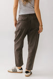 Rosie Tencel Loose Pants in Charcoal FINAL SALE
