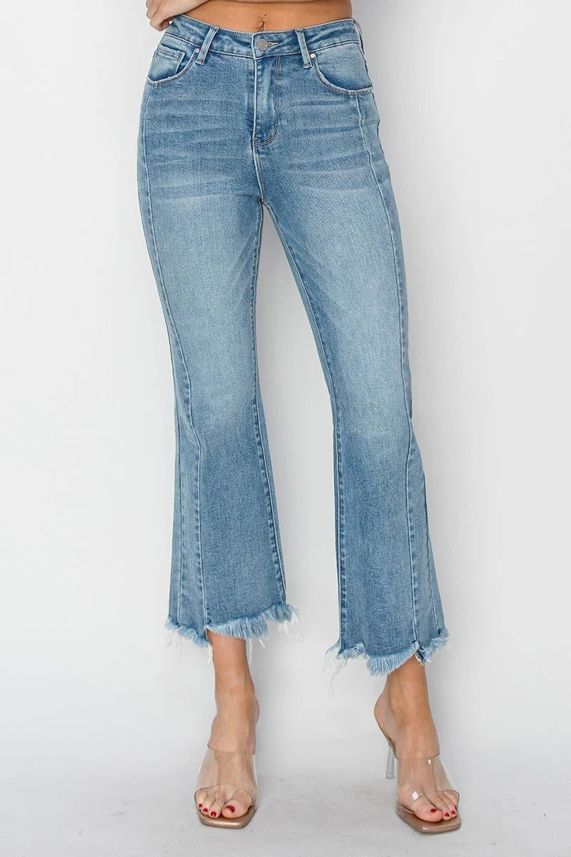 Sila Distressed Hem Jean