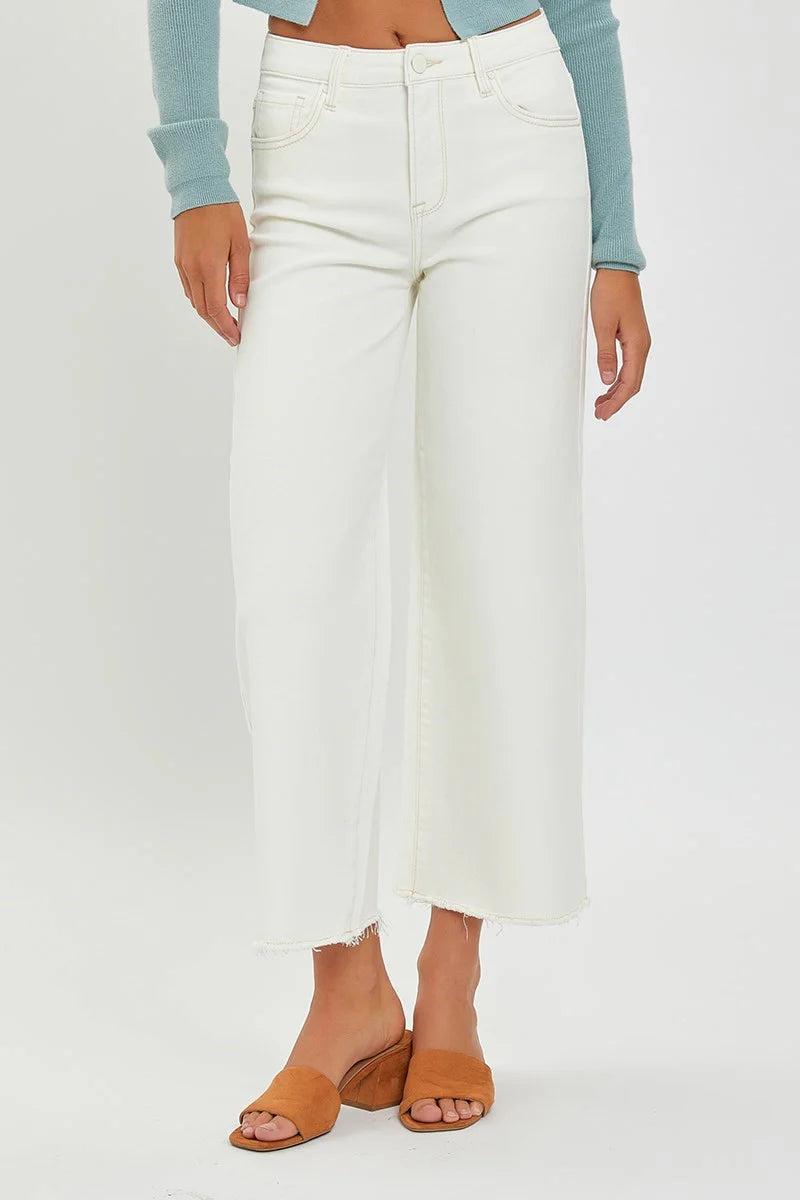 Gracie Crop Cream Jean