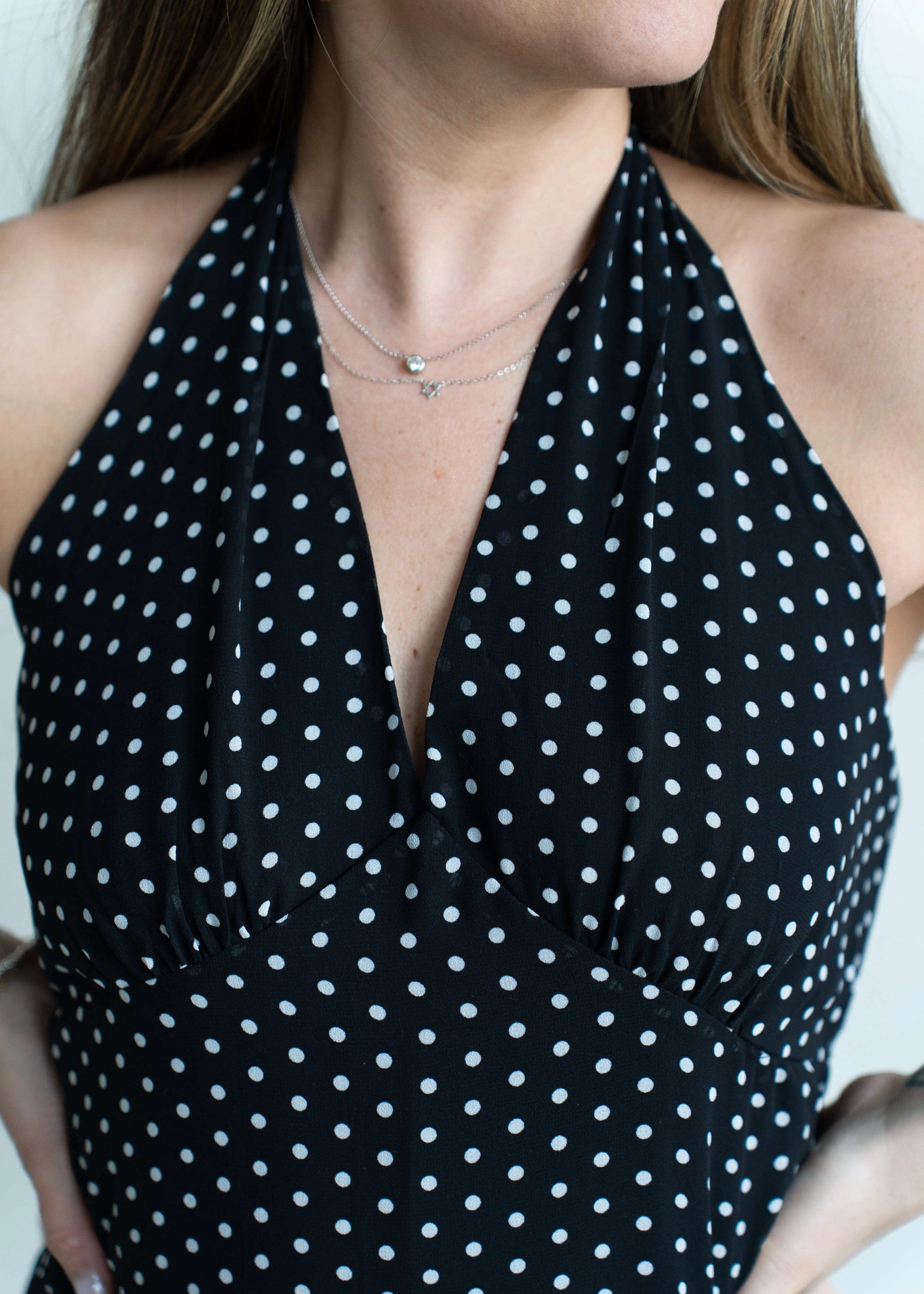 Angelina Polka Dot Dress