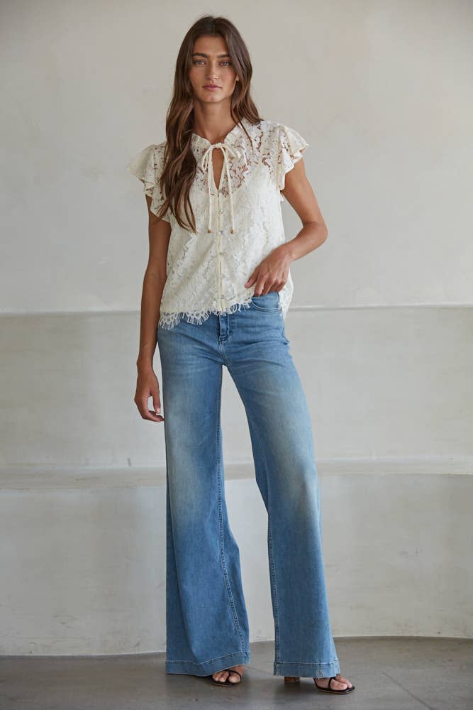Liza Lace Top