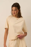 Andrea Scallop Trim Shorts