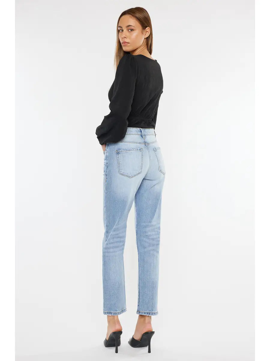 Sheila Ankle Straight Leg Jean